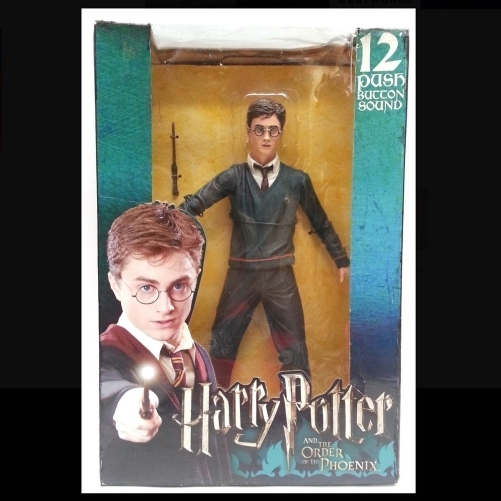 Harry Potter Order of The Phoenix 12" Electronic Sound Action Doll Figure NECA